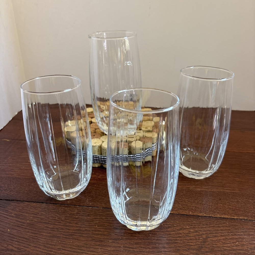 Pasabahce Linka 500ml Rounded Drinking Glasses Cocktail Water Dining Tumbler Set